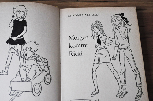 画像: ◆50%off◆ドイツ・洋古書/Morgen kommt Ricki 1961年