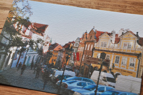 画像: オリジナルポストカード/プラハ・・・城からの下り坂