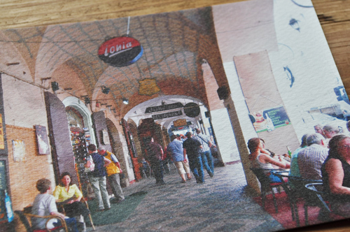画像: オリジナルポストカード/プラハ・・・城下のレストラン