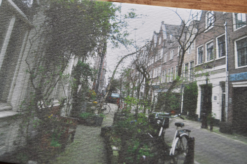 画像: オリジナルポストカード/アムステルダム・・・歩道のお庭
