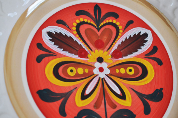 画像: ◆50%off◆ドイツ・GDR（旧東ドイツ）HEIKEシリーズ ハンドペイントの絵皿