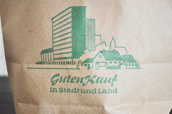 画像2: ドイツ・DDR時代（旧東ドイツ）の紙袋/guten kauf