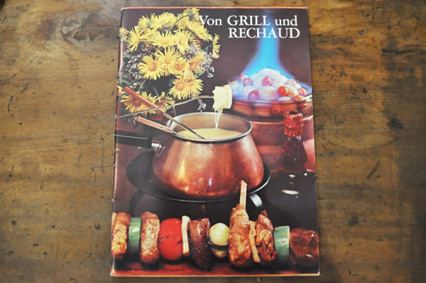 画像1: ドイツ・東ドイツ時代 料理冊子 『Von GRILL und RECHAUD』