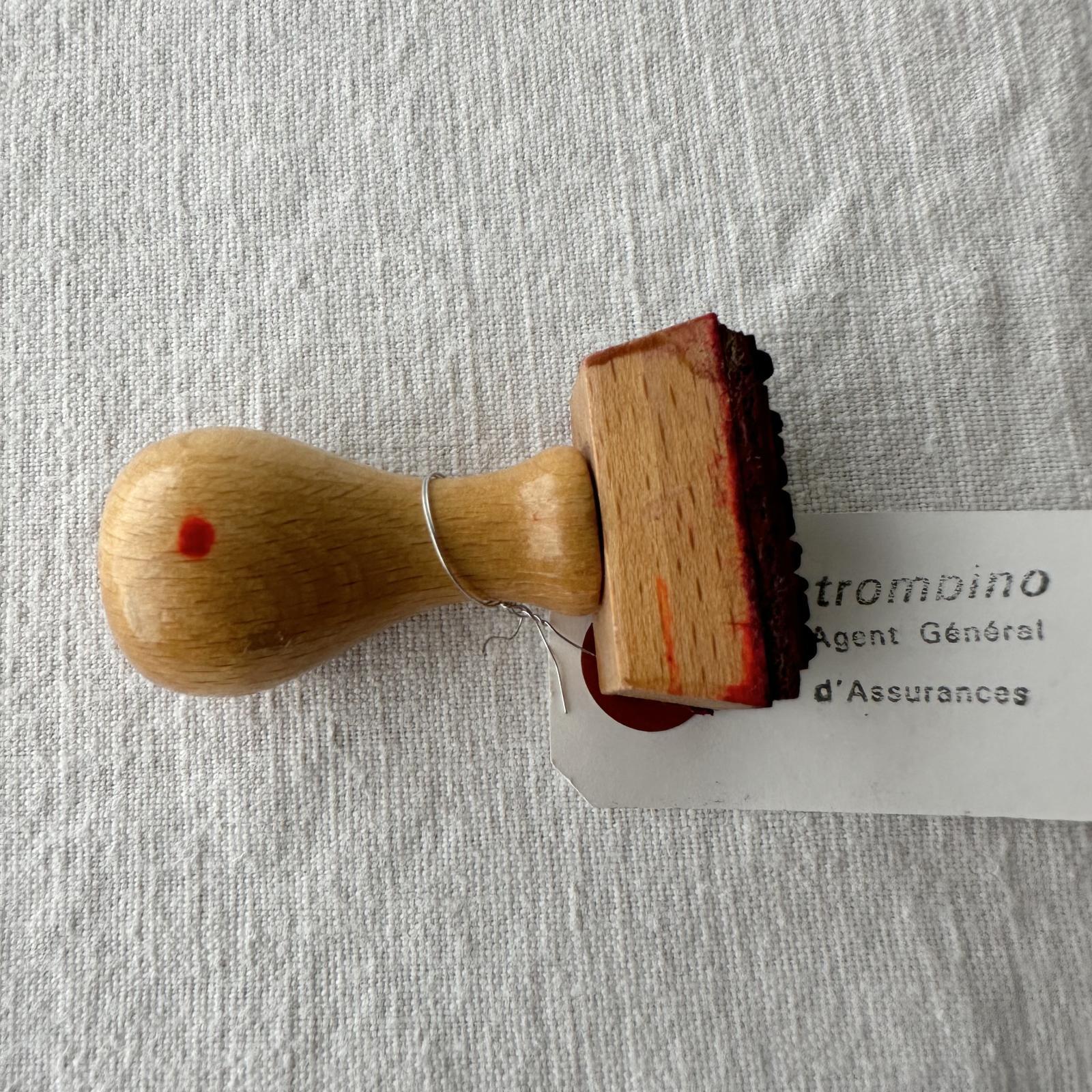 画像2: フランス・ヴィンテージ スタンプ/a trombino