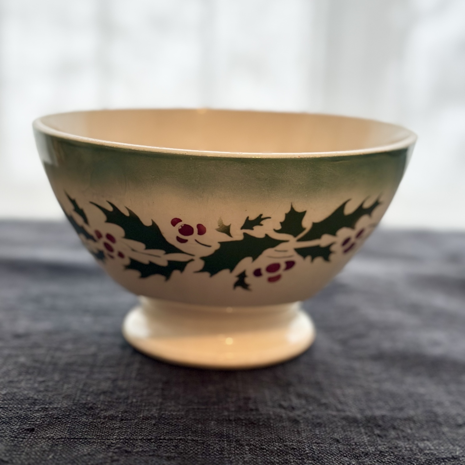 画像1: フランス・サンタマン　/カフェオレボウル/ヒイラギ