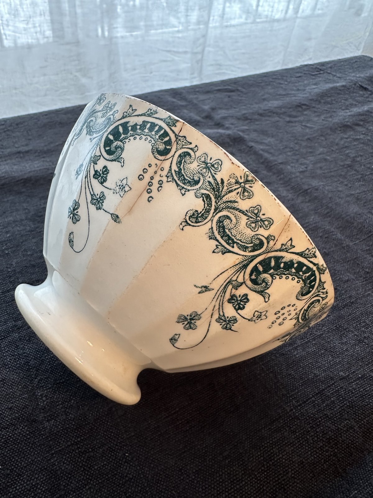 画像2: フランス・サンタマン　アマージュ/カフェオレボウル/BYZANTIN グリーンボタニカル