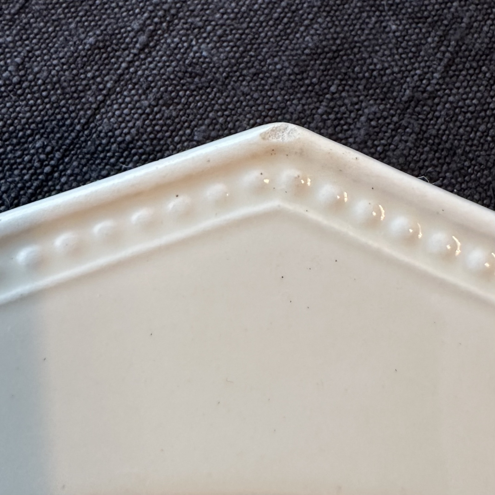 画像4: 【送料無料】フランス・アンティーク Creil et Montereau　クレイユモントロー オクトゴナル深皿