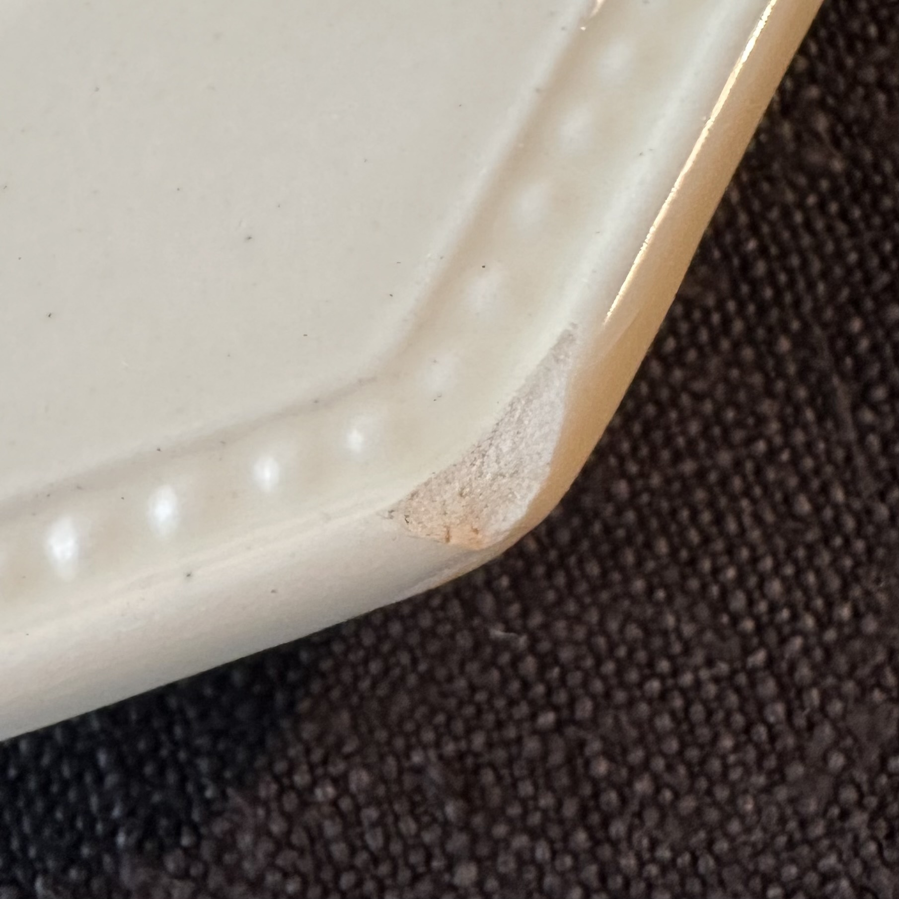 画像3: フランス・アンティーク Creil et Montereau　クレイユモントロー オクトゴナル平皿