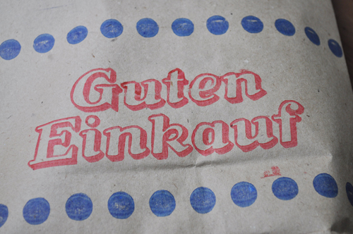 画像: ◆値下げ◆DDR時代（旧東ドイツ）・味な紙袋/GutenEinkauf